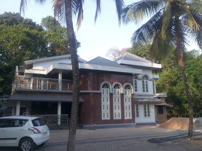 Luxury residential villa architectural project by Kerala architects